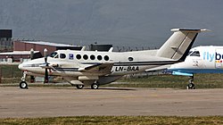 Bergen Hava Taşımacılığından Beechcraft King Air B200