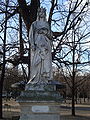 Statua di Bianca di Castiglia nei Giardini del Lussemburgo