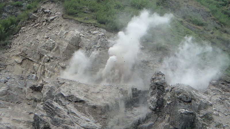 File:Blasting at taal village road.jpg