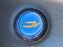 Blue Bird company logo in steering wheel Bluebird logo.jpg