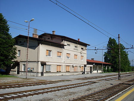 Borovnica train station