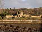 Bothal Castle Remains of Curtain Wall to South of Residential Block Bothal Castle 1.jpg