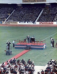 Boys Brigade Centenary Celebrations at Ibrox, Glasgow, 1 September 1982 Boys Brigade Centenary Celebrations at Ibrox (geograph 2949506).jpg