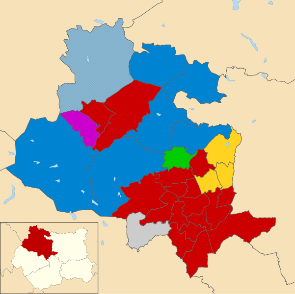 File:Bradford UK ward map 2014 results.svg