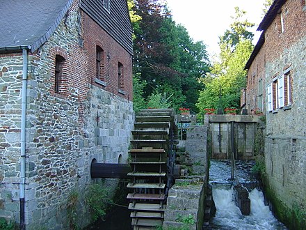 The Cistercians helped facilitate the spread of waterwheel technology.