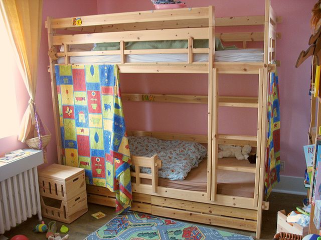 Bunk Bed Wikipedia, 3 Level Twin Bunk Bed