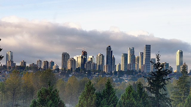 Image: Burnaby Metrotown skyline