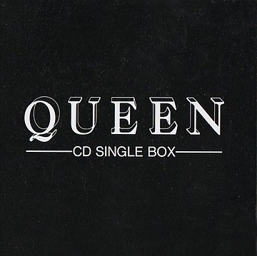 Queen CD Single Box