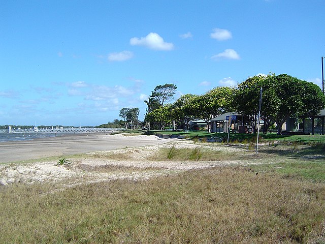 Beach foreshore at Steiglitz, 2014