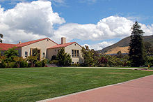 The Dexter Lawn - Cal Poly San Luis Obispo's unofficial social center and meeting place. Cal-Poly-Dexter-Lawn.jpg