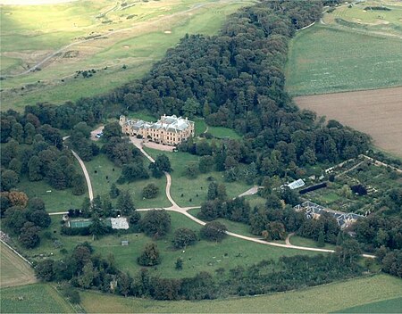 Cambo estate aerial