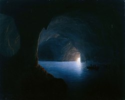 Carl Friedrich Seiffert: The Blue Grotto on Capri