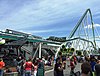 Fury 325 at Carowinds is the tallest roller coaster ever constructed by B&M and the tallest roller coaster to use a traditional chain lift.