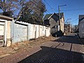 Mortimer Place Historic District Carriage Houses. The carriage houses once served individual residential structures and are considered contributing structures within the historict district.