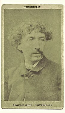 Portrait de Charles Garnier par Jean Nicolas Truchelut, photographe de l'Institut de France.