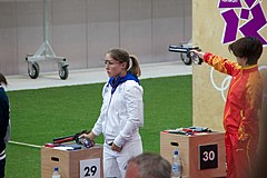 Women's 10 meter air pistol at the 2012 Summer Olympics