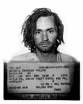 August 9-10, 1969: Charles Manson orders "Family" to carry out murders Charles-mansonbookingphoto (enlarged) 1971.jpg