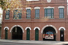 Fire Department station houses for Engines 2 and 3 of the Charleston Fire Department Charlestonfd.JPG