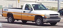 Chevrolet Silverado regular cab from the company. Chevrolet Silverado Regular Cab United Van Lines.jpg