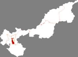 Xiangyang District - Carte