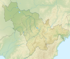 Mapa lokalizacyjna Jilin
