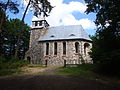 English: Chocielewko-village in Pomeranian Voivodeship, Poland. Church built in 1922-26 Polski: Chocielewko-wieś w woj. pomorskim. Kościół zbudowany w latach 1922-26