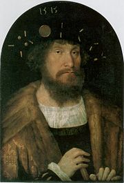 Taani kuningas Christian II portree