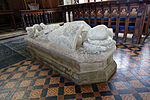 Robert de Vere, 3rd Earl of Oxford effigy, St Mary's Church, Hatfield Broad Oak Church of St Mary Hatfield Broad Oak Essex England - Robert de Vere, 3rd Earl of Oxford effigy 2.jpg