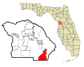 Thumbnail for File:Citrus County Florida Incorporated and Unincorporated areas Floral City Highlighted.svg