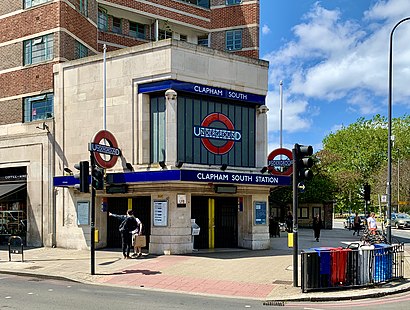 How to get to Clapham South with public transport- About the place