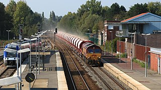 Class 66 ECR à Abbeville (2020)