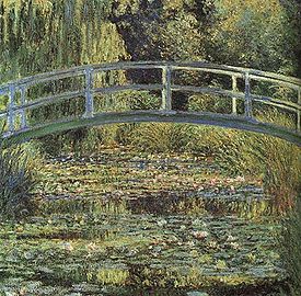 Le Bassin aux nymphéas, harmonie verte, de Monet.