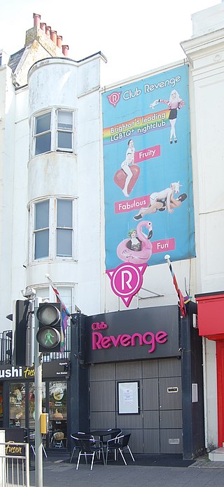 <span class="mw-page-title-main">Revenge (nightclub)</span> Famous LGBT nightclub in Brighton, England.