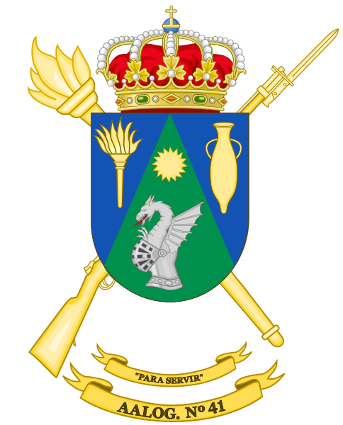 File:Coat of Arms of the 41st Logistics Support Group.svg