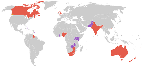 Countries that participated