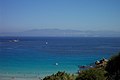 Aussicht von Sardinien auf Korsika