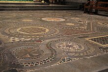 The Cosmati pavement Cosmati pavement by high altar, Westminster Abbey 02.jpg