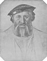 Count Morette, drawing by Hans Holbein the Younger