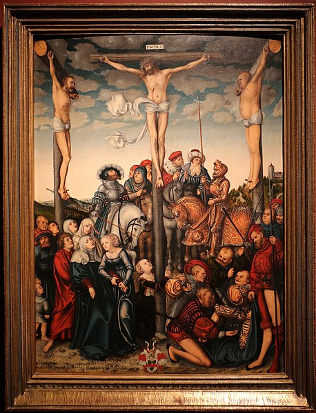 File:Cranach il vecchio, crocifissione, 1532.jpg