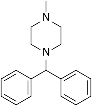 <span class="mw-page-title-main">Cyclizine</span> Medication for motion sickness or vertigo