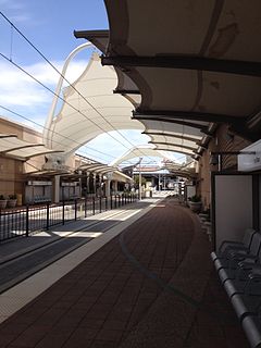 <span class="mw-page-title-main">DFW Airport Terminal A station</span> Transit station at Dallas/Fort Worth International Airport