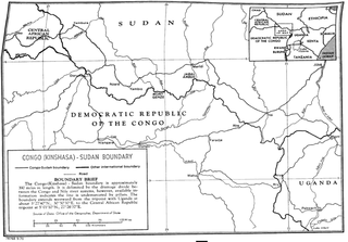 <span class="mw-page-title-main">Democratic Republic of the Congo–South Sudan border</span> International border