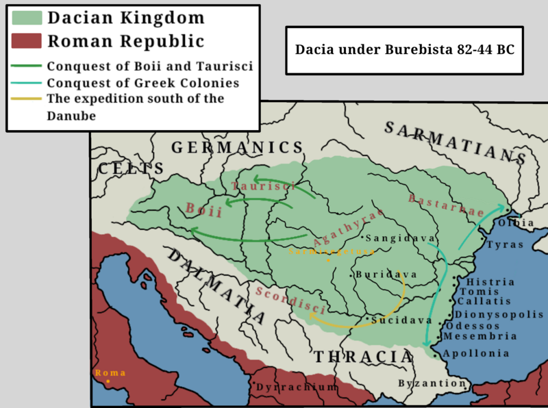 File:Dacian Empire Under Burebista.png