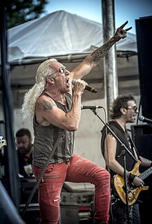 Snider performing (2017) Dee Snider 2017.jpg