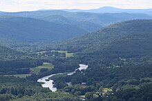 View of Deerfield River Valley and Mt. Greylock from High Ledges