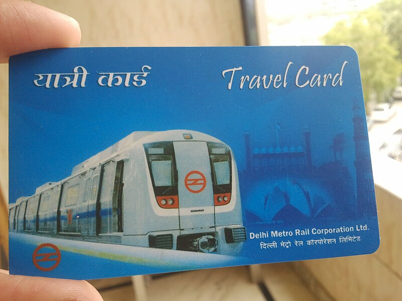 File:Delhi metro smart card Design 1.jpg