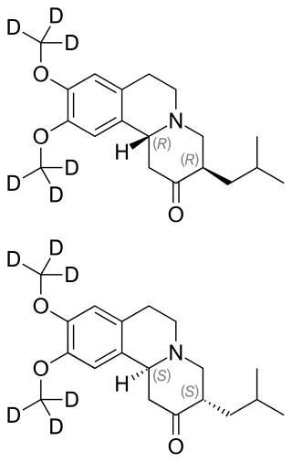 <span class="mw-page-title-main">Deutetrabenazine</span> Chemical compound