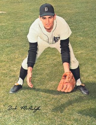 <span class="mw-page-title-main">Dick McAuliffe</span> American baseball player (1939-2016)