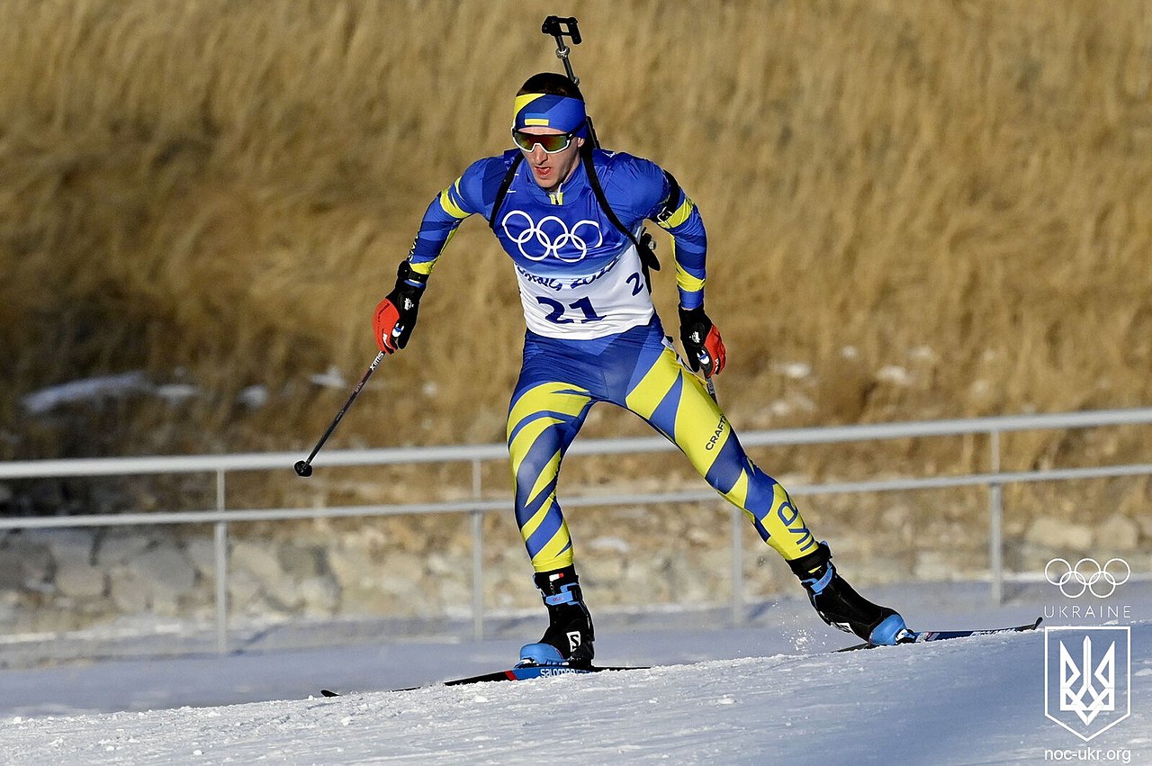 Dmytro Pidruchnyi bei den Olympischen Winterspielen 2022 (Männer Einzel).jpg