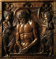 Ο Χριστός νεκρός μεταξύ αγγέλων, 1447-50, Πάντοβα, Basilica di Sant'Antonio